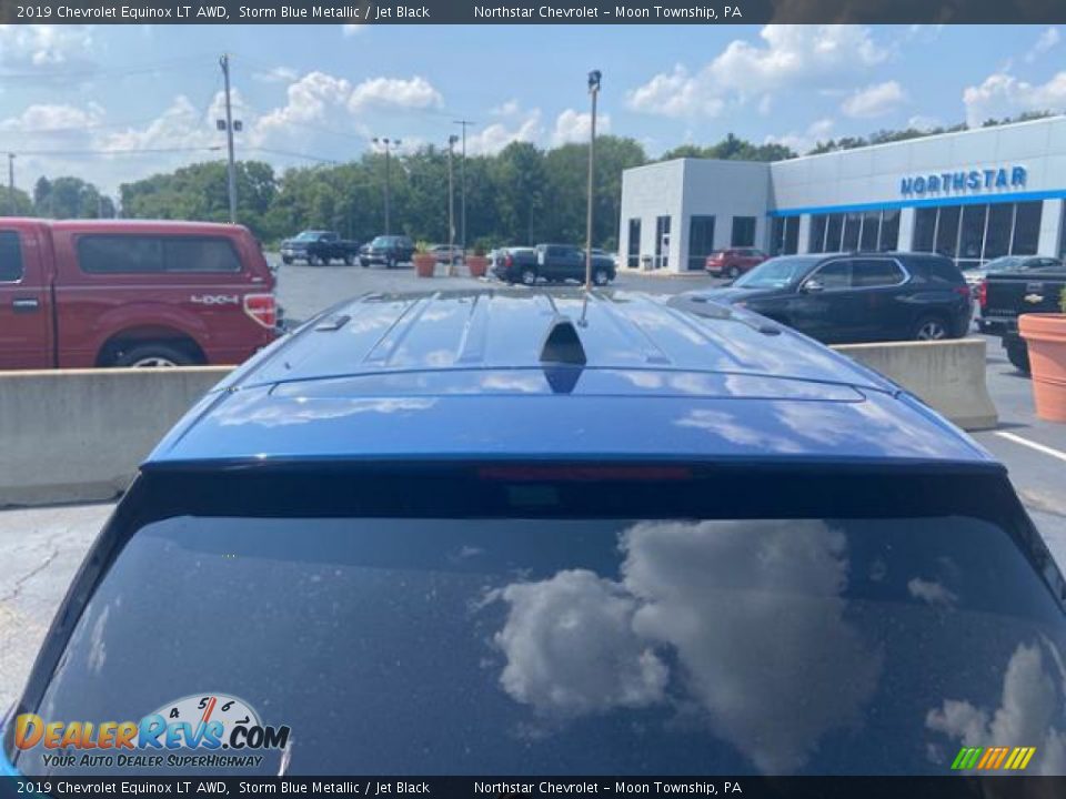 2019 Chevrolet Equinox LT AWD Storm Blue Metallic / Jet Black Photo #9