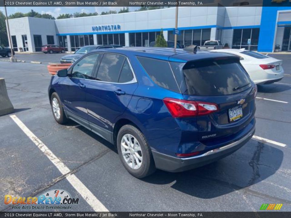 2019 Chevrolet Equinox LT AWD Storm Blue Metallic / Jet Black Photo #10