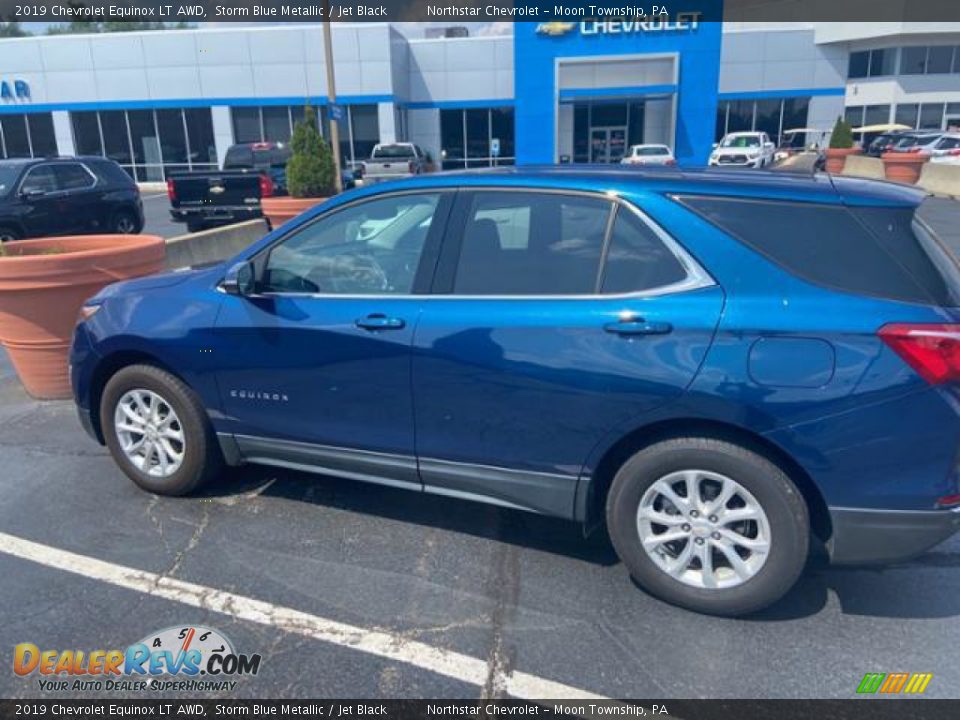 2019 Chevrolet Equinox LT AWD Storm Blue Metallic / Jet Black Photo #11