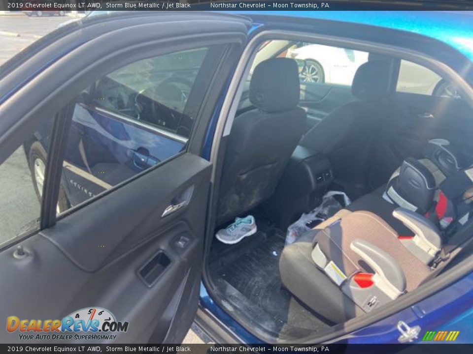 2019 Chevrolet Equinox LT AWD Storm Blue Metallic / Jet Black Photo #12