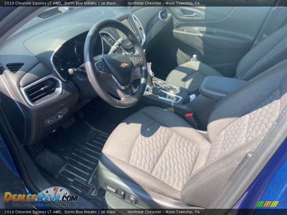 2019 Chevrolet Equinox LT AWD Storm Blue Metallic / Jet Black Photo #14