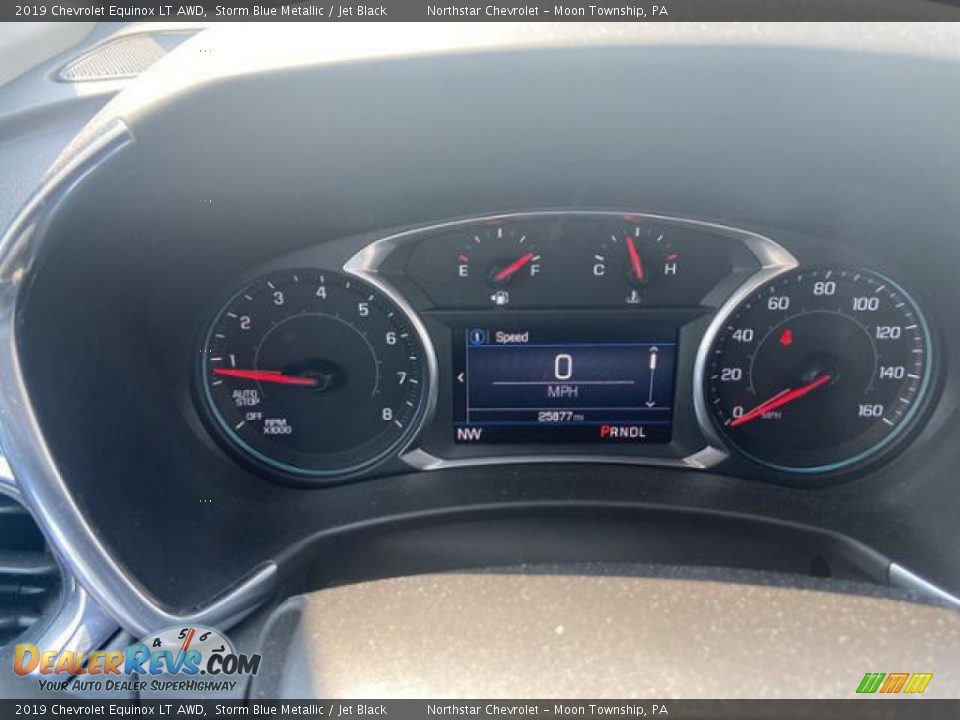 2019 Chevrolet Equinox LT AWD Storm Blue Metallic / Jet Black Photo #17