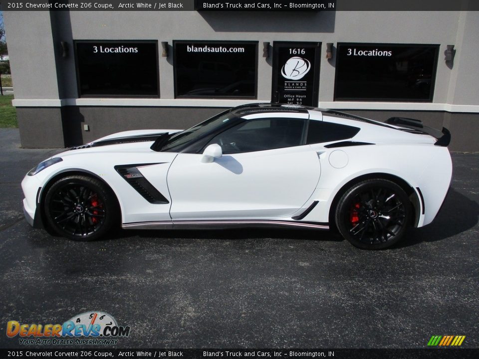 2015 Chevrolet Corvette Z06 Coupe Arctic White / Jet Black Photo #1