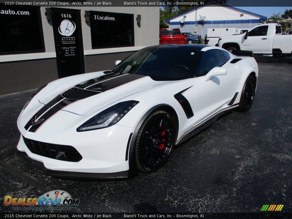 2015 Chevrolet Corvette Z06 Coupe Arctic White / Jet Black Photo #2