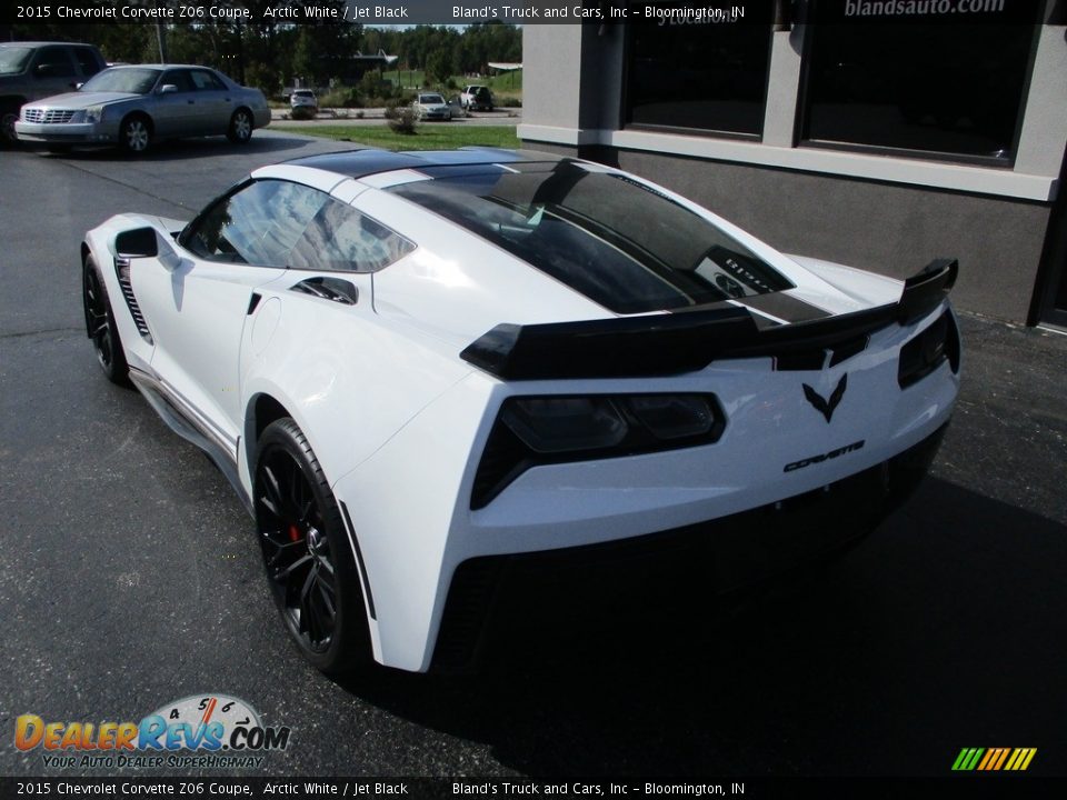 2015 Chevrolet Corvette Z06 Coupe Arctic White / Jet Black Photo #3