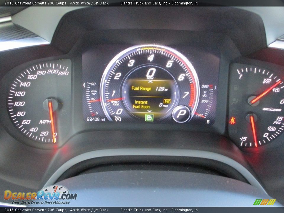 2015 Chevrolet Corvette Z06 Coupe Gauges Photo #13
