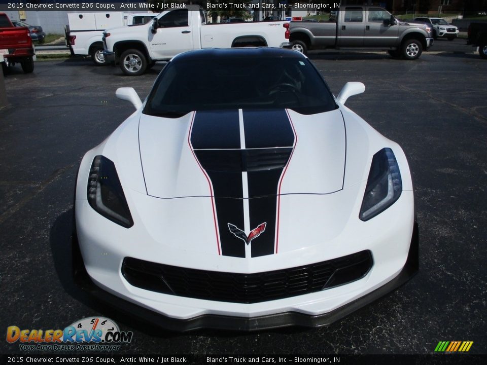 2015 Chevrolet Corvette Z06 Coupe Arctic White / Jet Black Photo #26