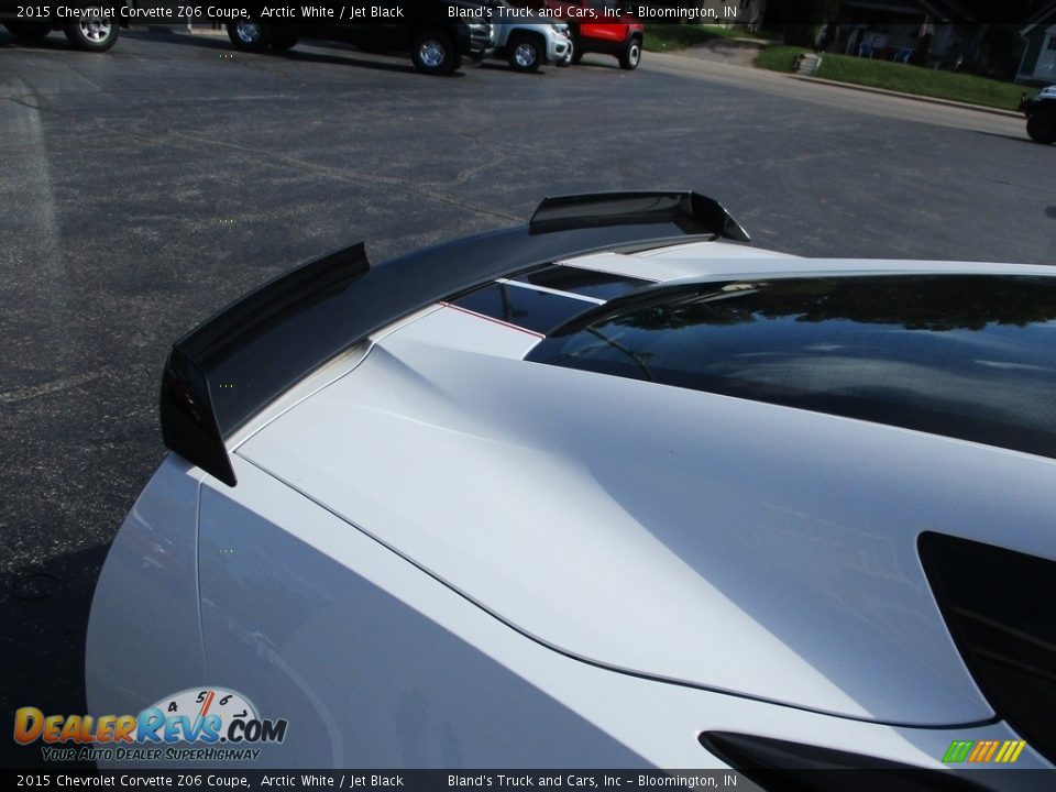 2015 Chevrolet Corvette Z06 Coupe Arctic White / Jet Black Photo #29