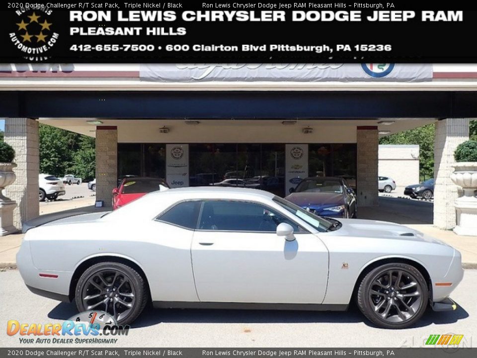 2020 Dodge Challenger R/T Scat Pack Triple Nickel / Black Photo #1