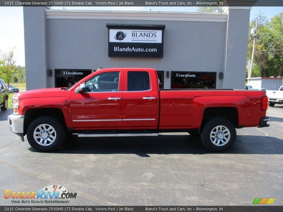 2015 Chevrolet Silverado 2500HD LTZ Double Cab Victory Red / Jet Black Photo #1