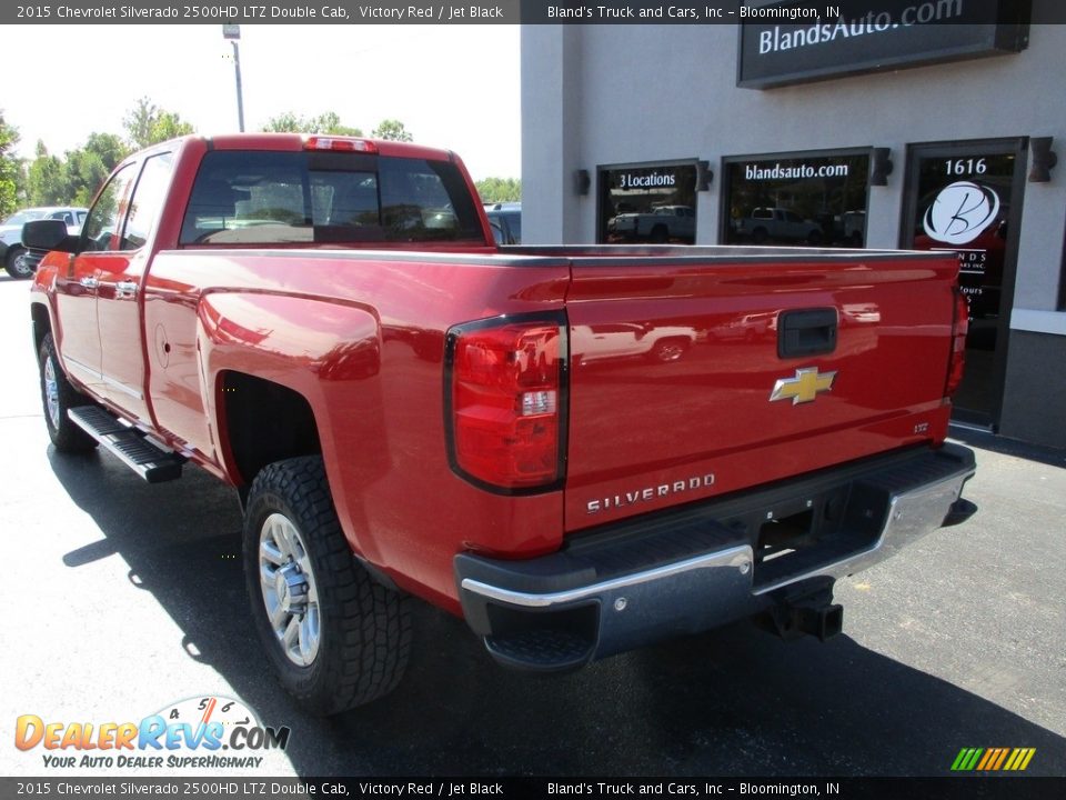 2015 Chevrolet Silverado 2500HD LTZ Double Cab Victory Red / Jet Black Photo #3