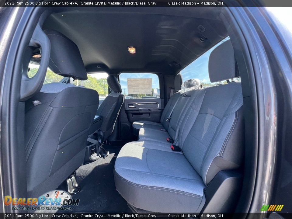 2021 Ram 2500 Big Horn Crew Cab 4x4 Granite Crystal Metallic / Black/Diesel Gray Photo #3