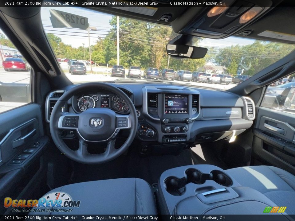 2021 Ram 2500 Big Horn Crew Cab 4x4 Granite Crystal Metallic / Black/Diesel Gray Photo #4