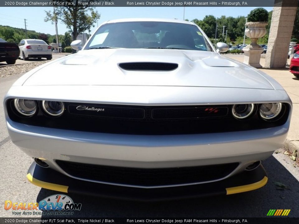 2020 Dodge Challenger R/T Scat Pack Triple Nickel / Black Photo #8