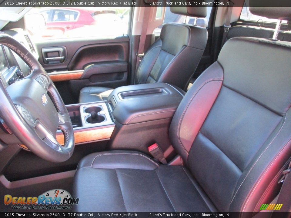 2015 Chevrolet Silverado 2500HD LTZ Double Cab Victory Red / Jet Black Photo #7