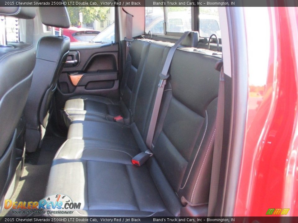 2015 Chevrolet Silverado 2500HD LTZ Double Cab Victory Red / Jet Black Photo #8