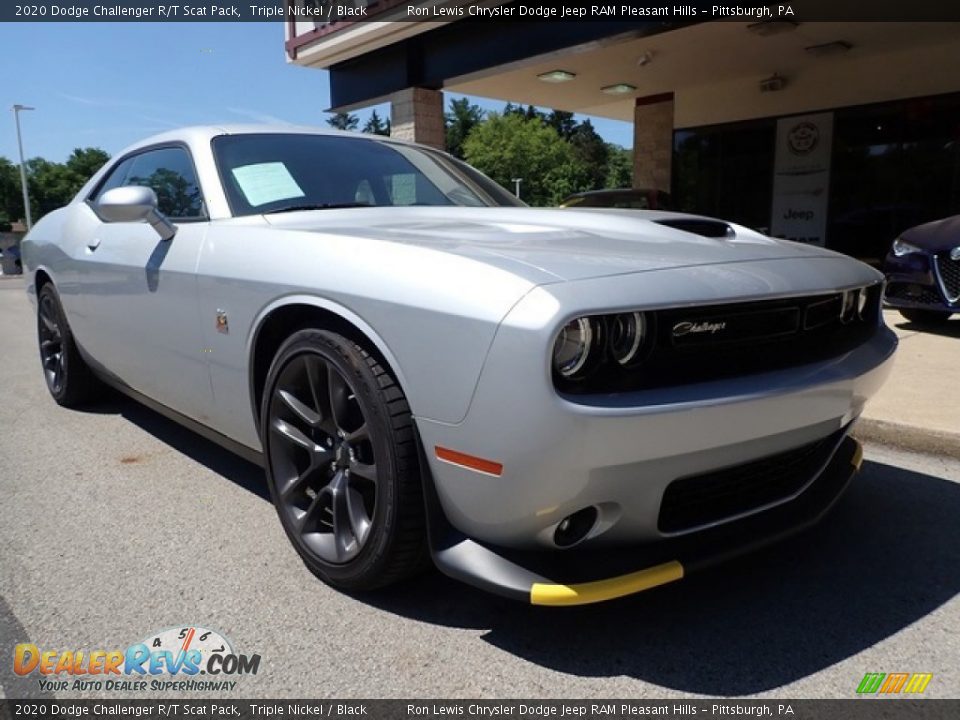 2020 Dodge Challenger R/T Scat Pack Triple Nickel / Black Photo #10