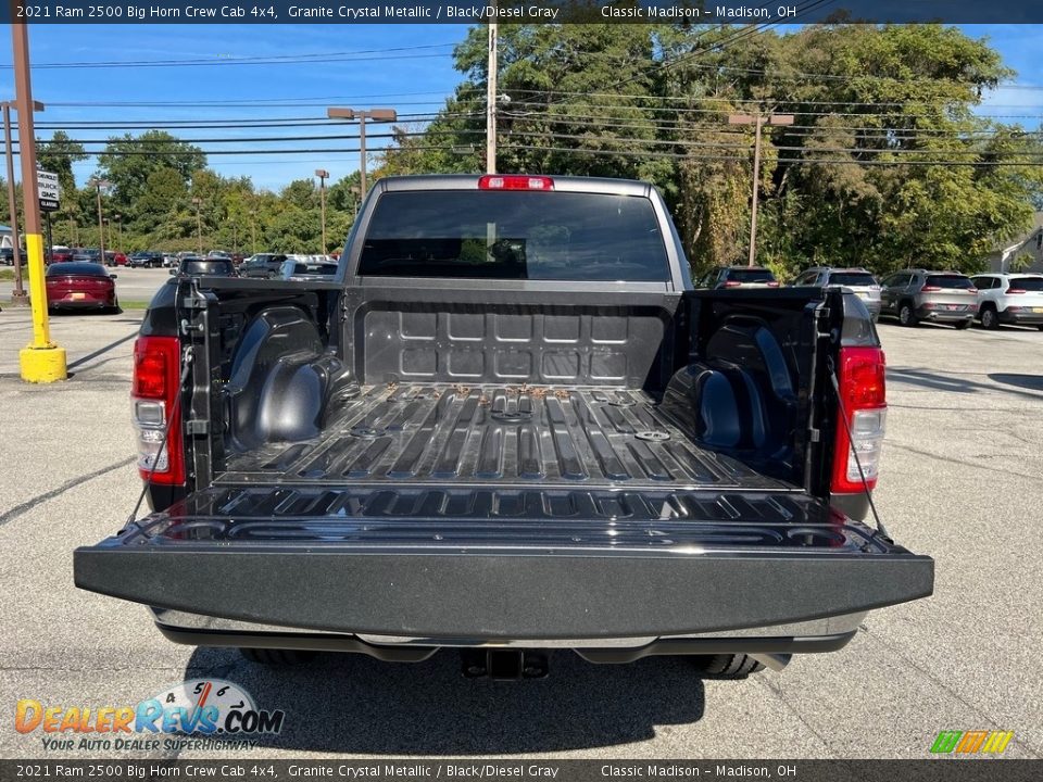2021 Ram 2500 Big Horn Crew Cab 4x4 Granite Crystal Metallic / Black/Diesel Gray Photo #11