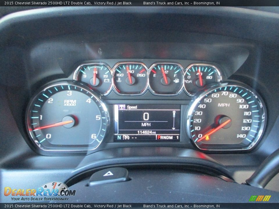 2015 Chevrolet Silverado 2500HD LTZ Double Cab Gauges Photo #17
