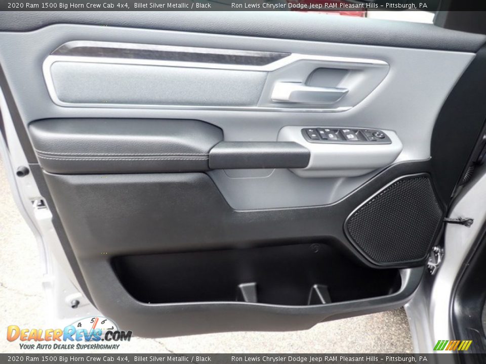 2020 Ram 1500 Big Horn Crew Cab 4x4 Billet Silver Metallic / Black Photo #15