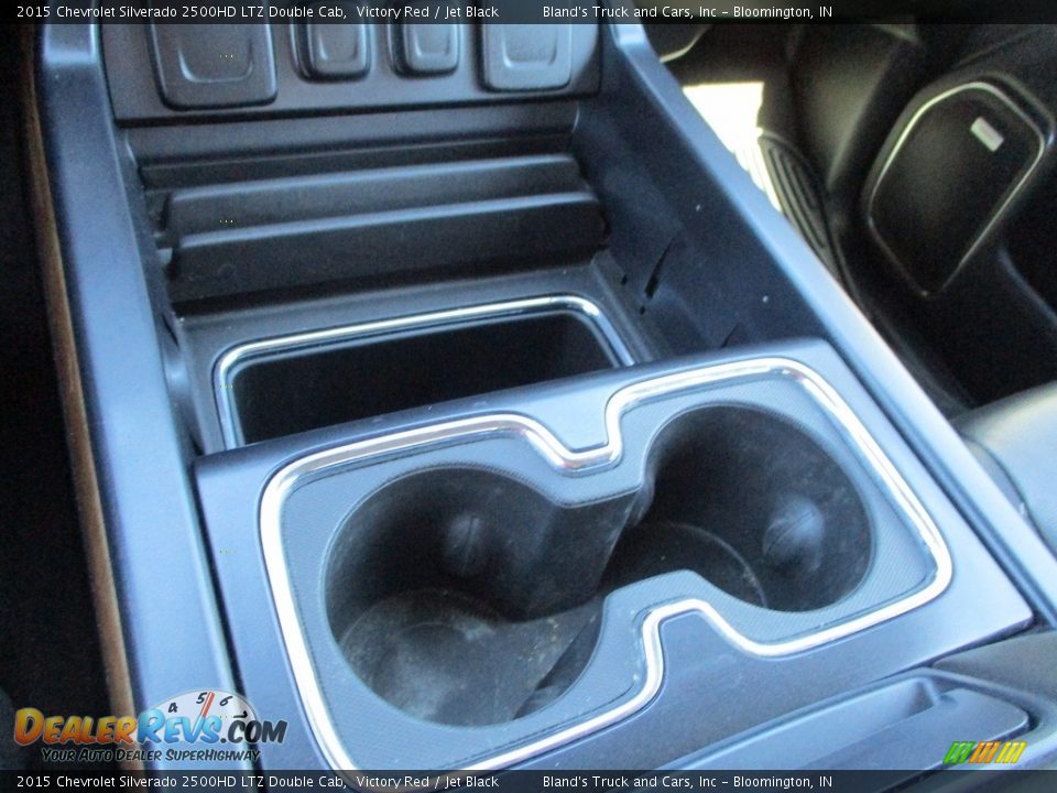 2015 Chevrolet Silverado 2500HD LTZ Double Cab Victory Red / Jet Black Photo #27