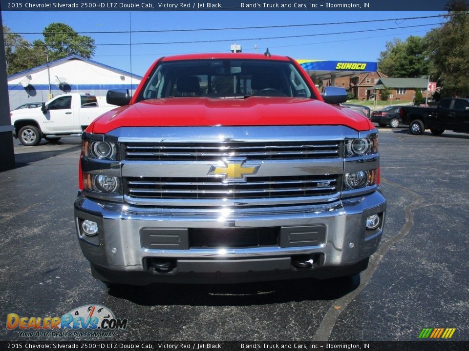 2015 Chevrolet Silverado 2500HD LTZ Double Cab Victory Red / Jet Black Photo #31