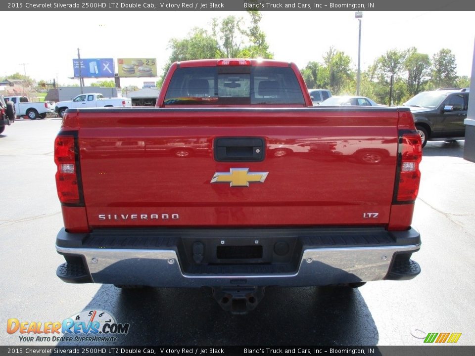 2015 Chevrolet Silverado 2500HD LTZ Double Cab Victory Red / Jet Black Photo #36