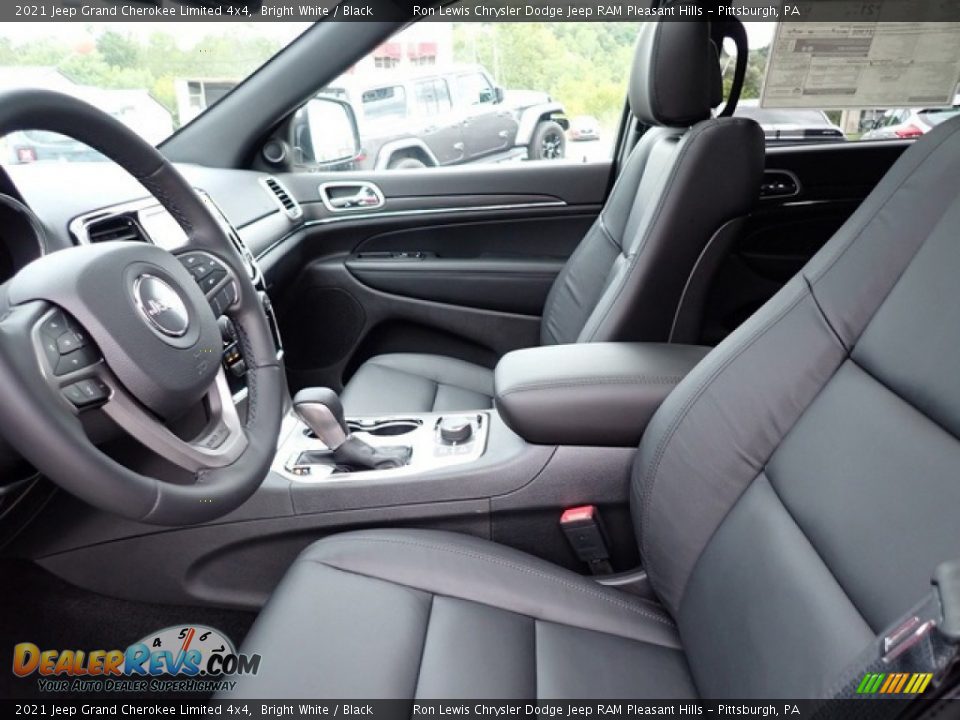 2021 Jeep Grand Cherokee Limited 4x4 Bright White / Black Photo #11