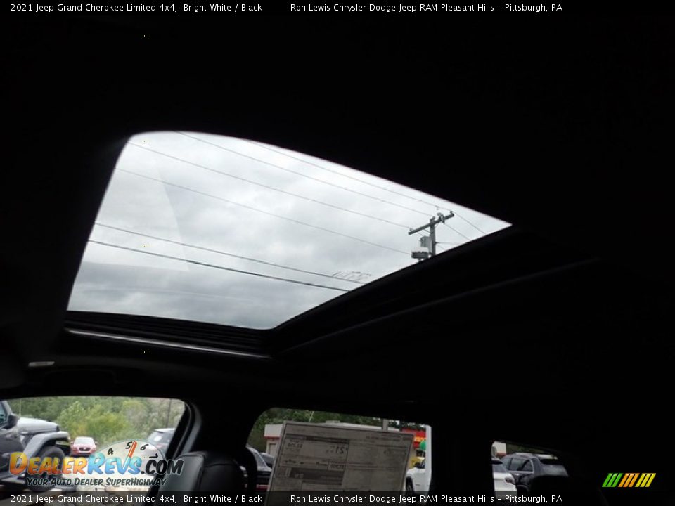 2021 Jeep Grand Cherokee Limited 4x4 Bright White / Black Photo #16