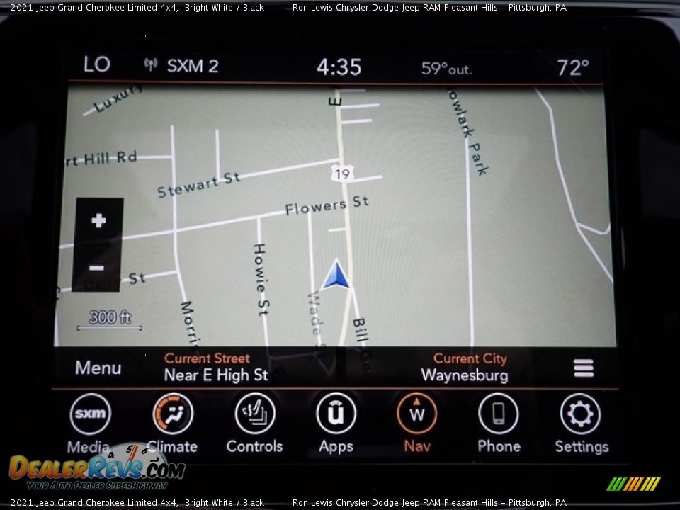 2021 Jeep Grand Cherokee Limited 4x4 Bright White / Black Photo #18