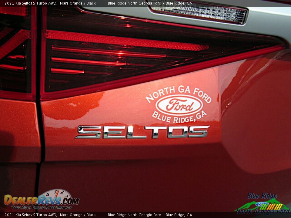 2021 Kia Seltos S Turbo AWD Mars Orange / Black Photo #29