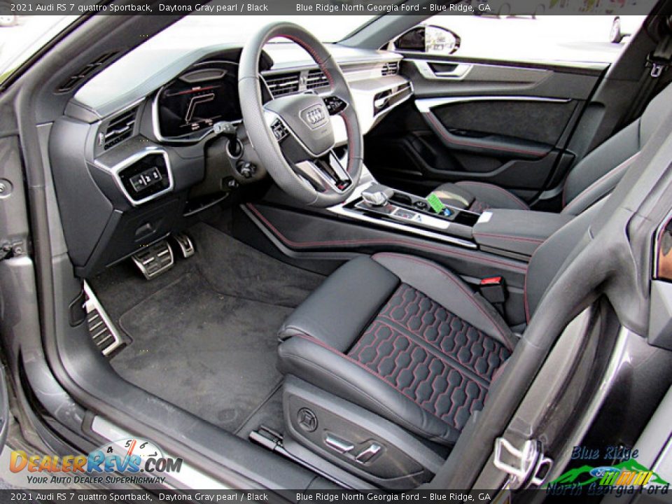 Black Interior - 2021 Audi RS 7 quattro Sportback Photo #11