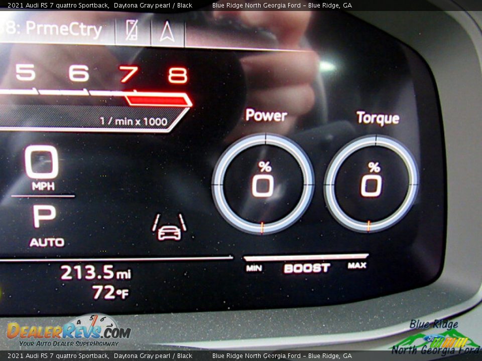 2021 Audi RS 7 quattro Sportback Daytona Gray pearl / Black Photo #22