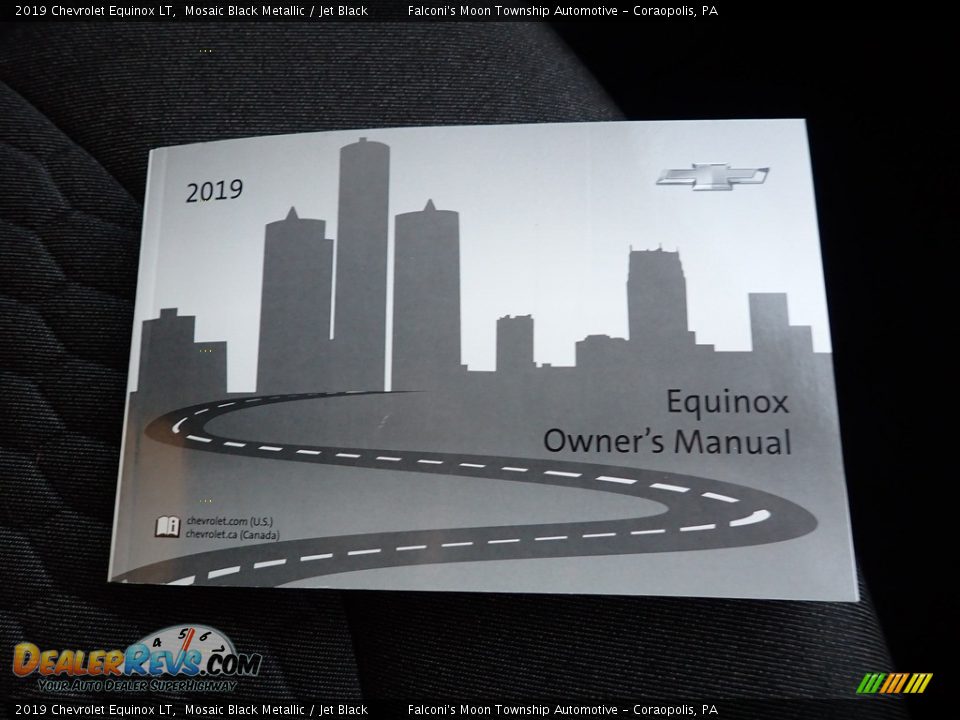 2019 Chevrolet Equinox LT Mosaic Black Metallic / Jet Black Photo #14
