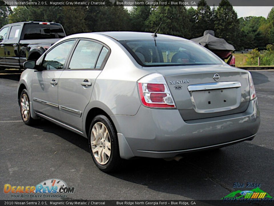 2010 Nissan Sentra 2.0 S Magnetic Gray Metallic / Charcoal Photo #3