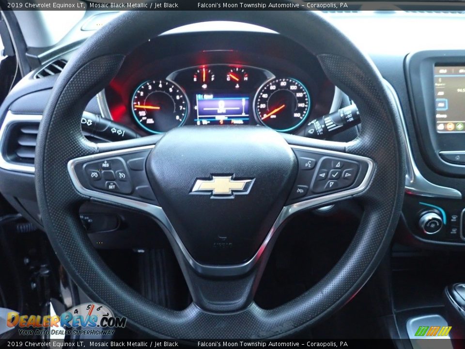 2019 Chevrolet Equinox LT Mosaic Black Metallic / Jet Black Photo #24