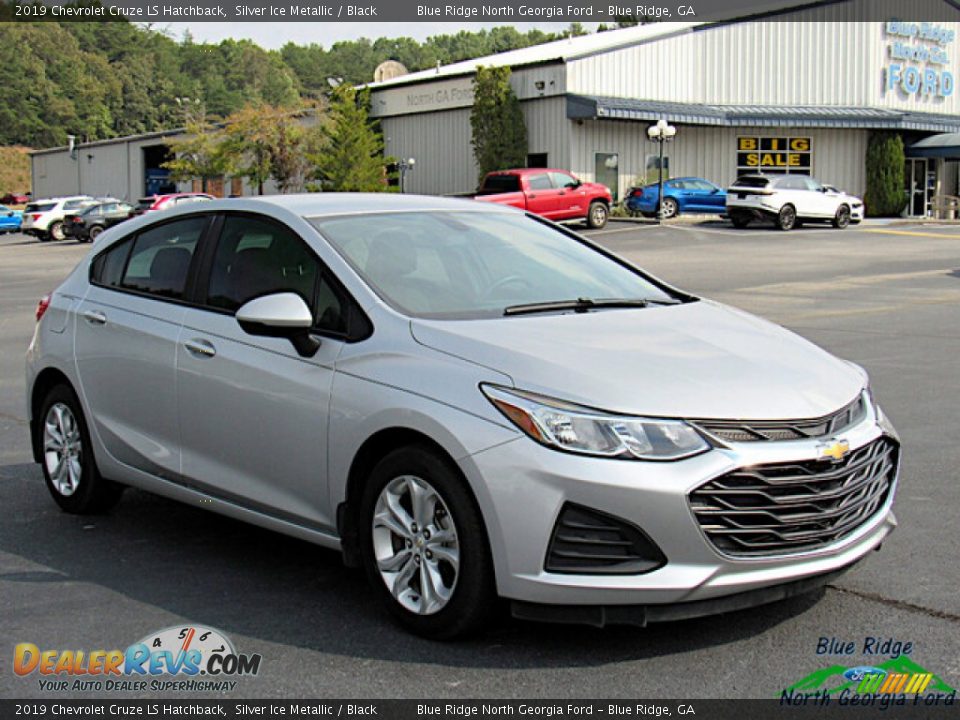 2019 Chevrolet Cruze LS Hatchback Silver Ice Metallic / Black Photo #7