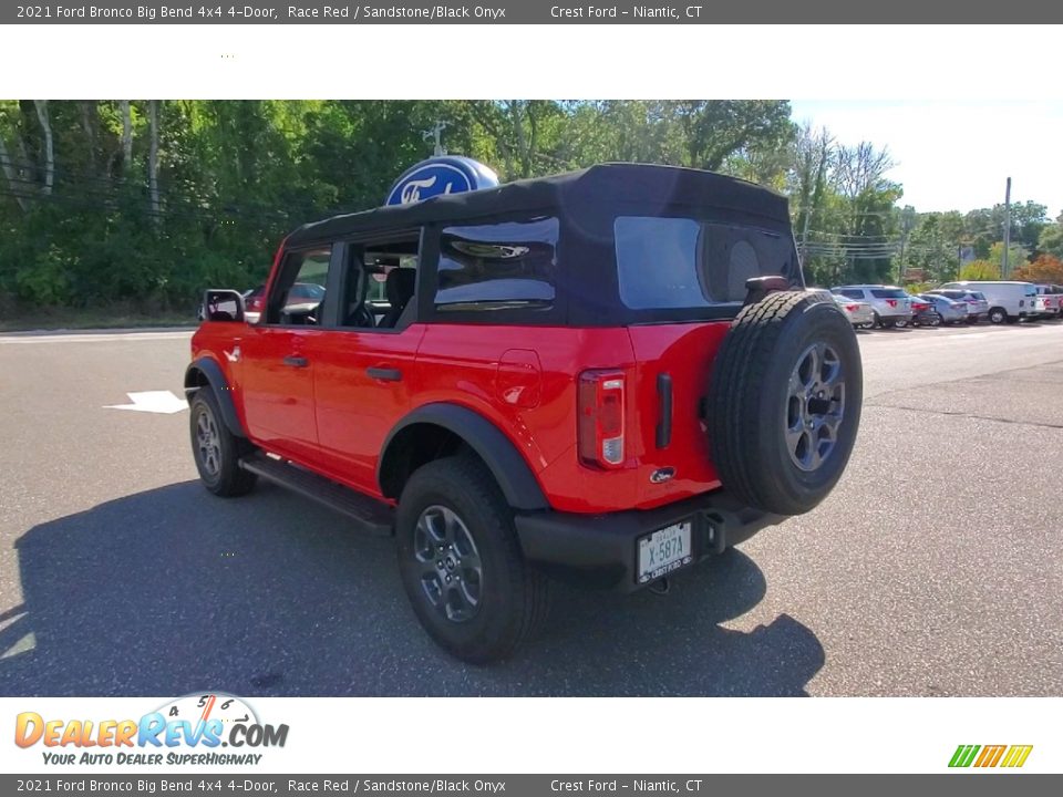 2021 Ford Bronco Big Bend 4x4 4-Door Race Red / Sandstone/Black Onyx Photo #5