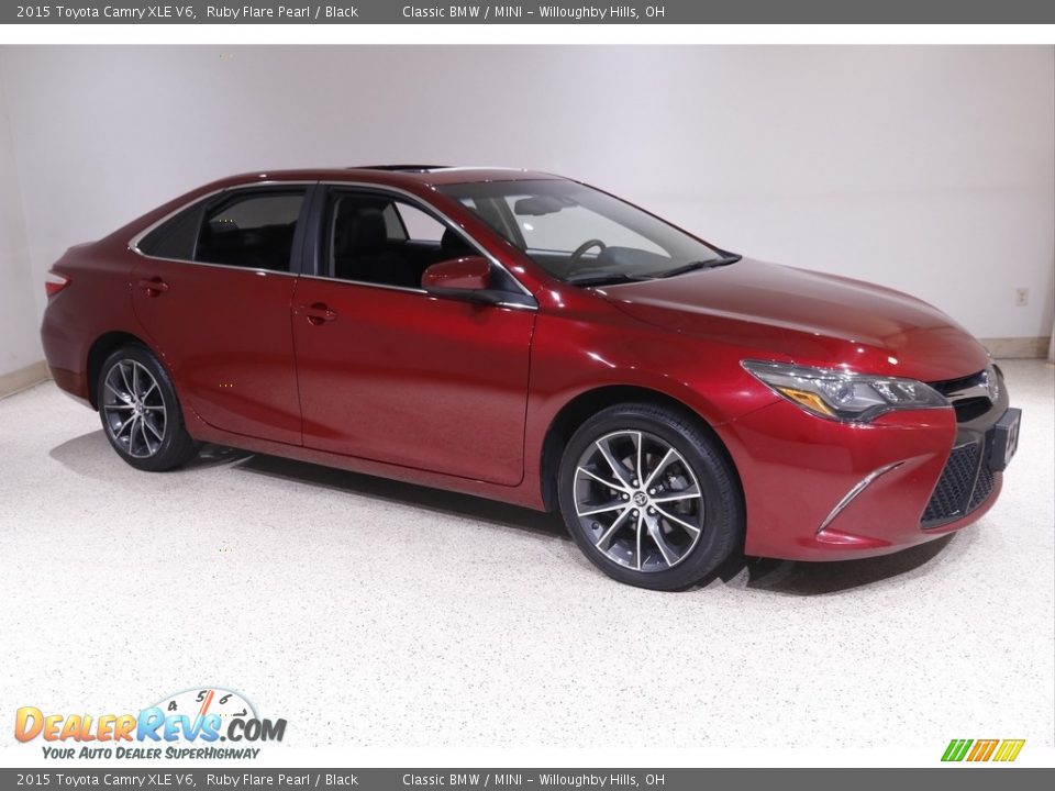 Ruby Flare Pearl 2015 Toyota Camry XLE V6 Photo #1