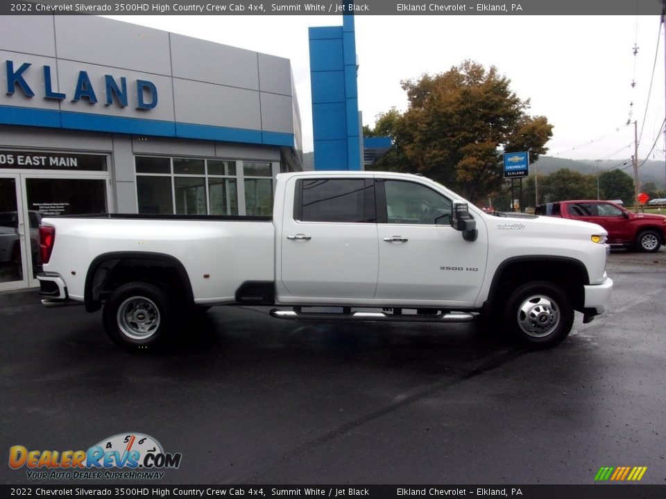 2022 Chevrolet Silverado 3500HD High Country Crew Cab 4x4 Summit White / Jet Black Photo #2