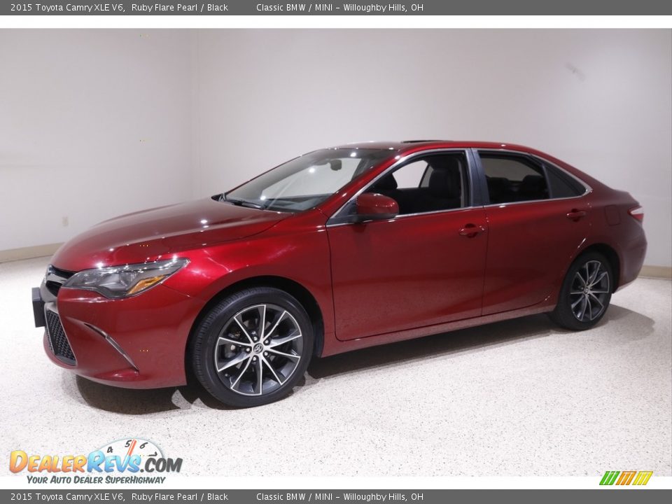 Ruby Flare Pearl 2015 Toyota Camry XLE V6 Photo #3