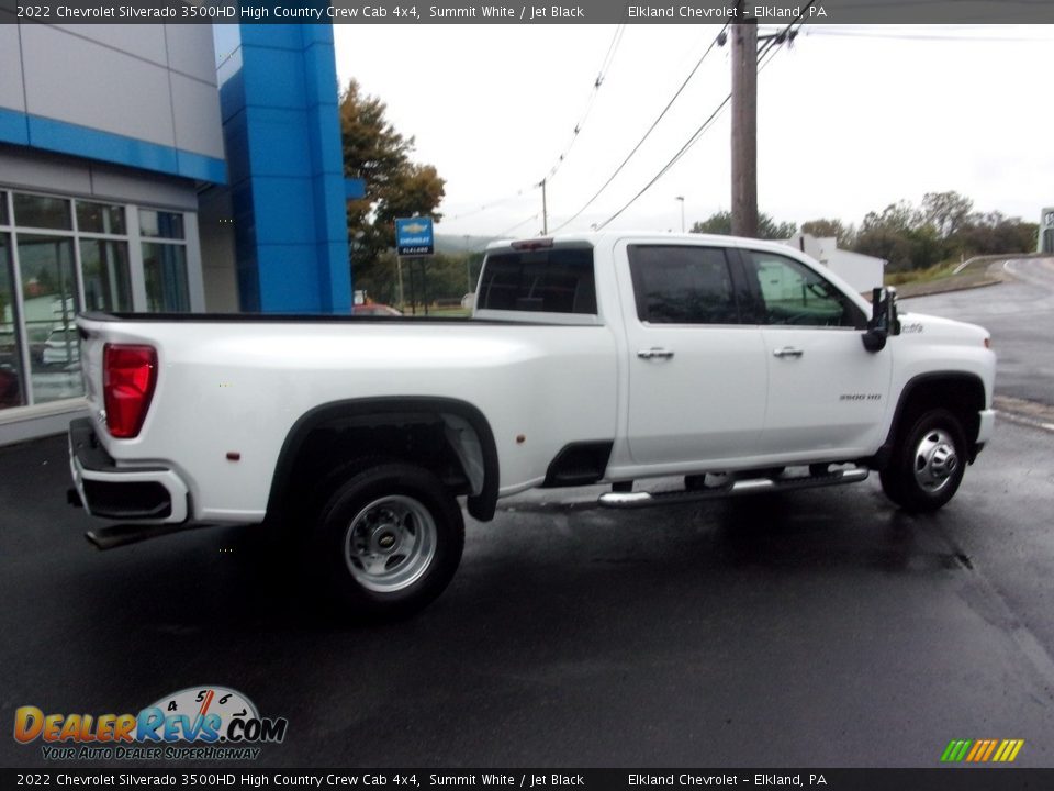 2022 Chevrolet Silverado 3500HD High Country Crew Cab 4x4 Summit White / Jet Black Photo #3