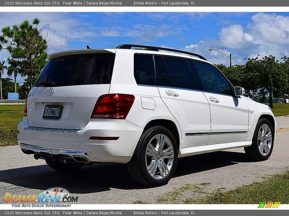 2015 Mercedes-Benz GLK 350 Polar White / Sahara Beige/Mocha Photo #4