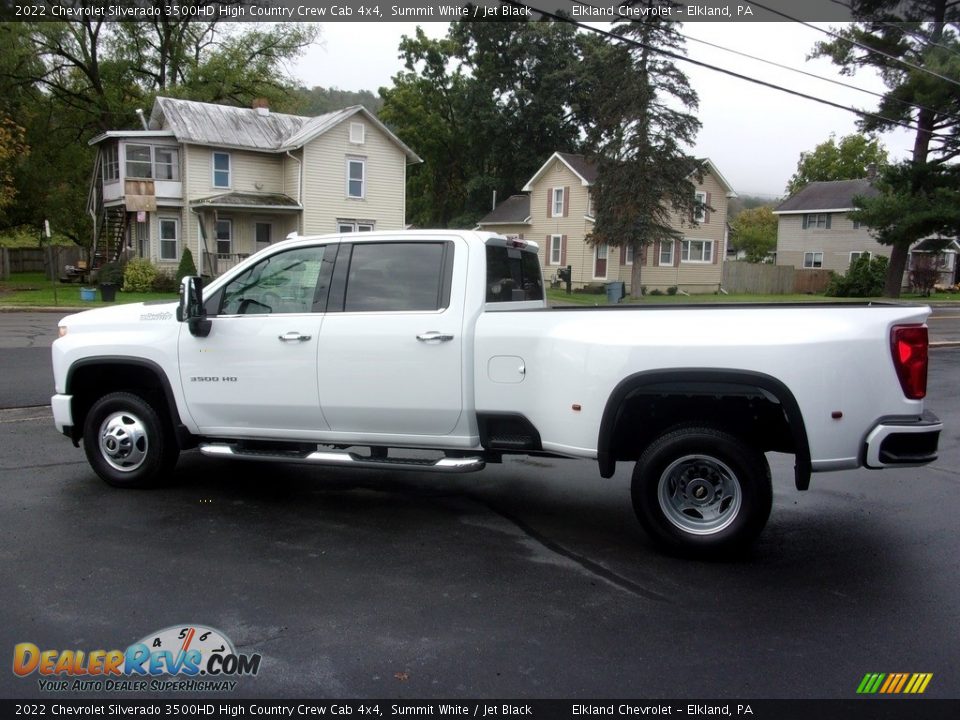 2022 Chevrolet Silverado 3500HD High Country Crew Cab 4x4 Summit White / Jet Black Photo #5