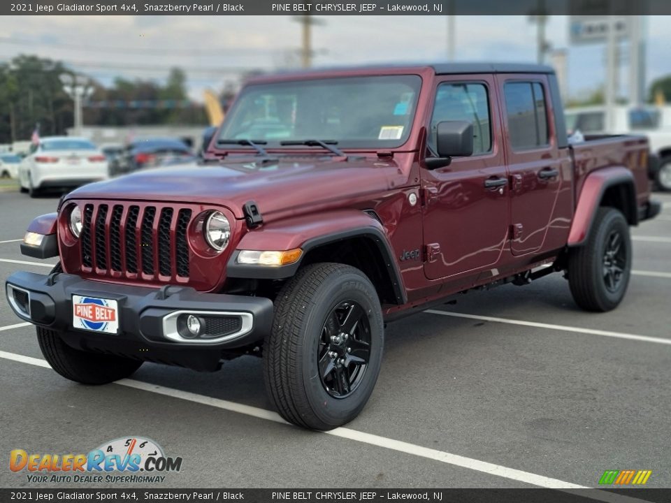 2021 Jeep Gladiator Sport 4x4 Snazzberry Pearl / Black Photo #1