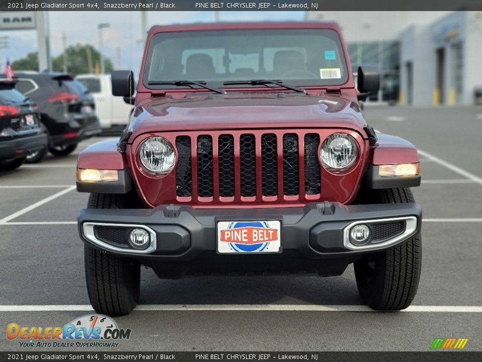 2021 Jeep Gladiator Sport 4x4 Snazzberry Pearl / Black Photo #3