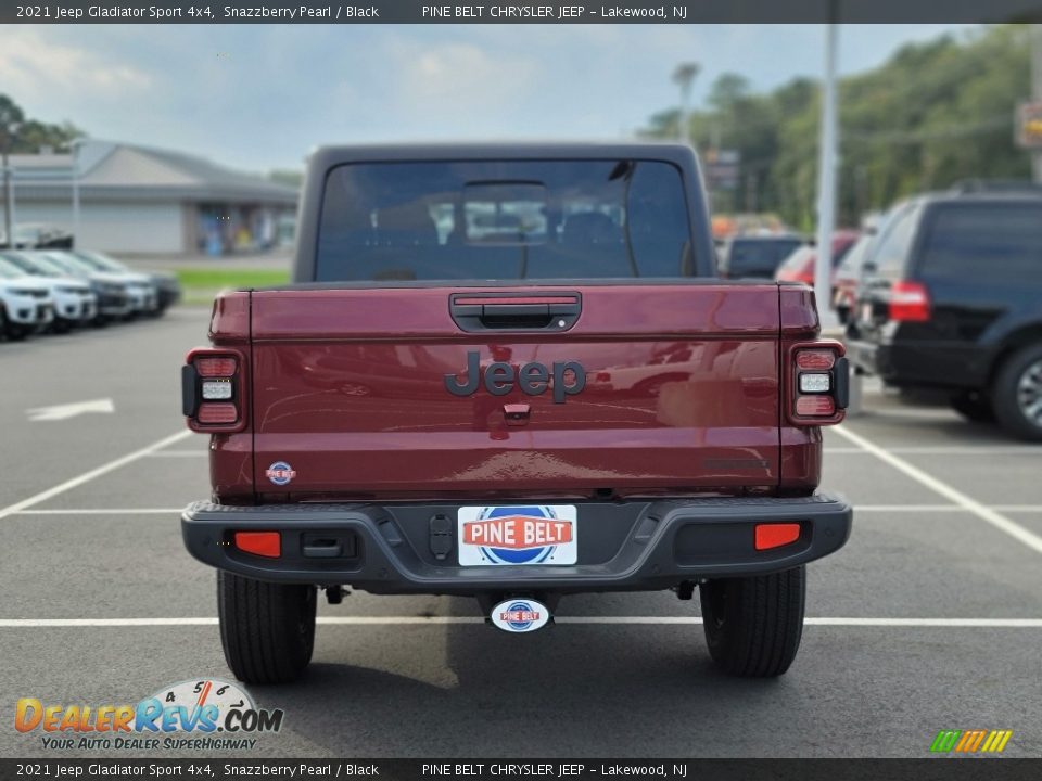 2021 Jeep Gladiator Sport 4x4 Snazzberry Pearl / Black Photo #7