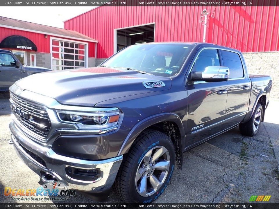 2020 Ram 1500 Limited Crew Cab 4x4 Granite Crystal Metallic / Black Photo #1