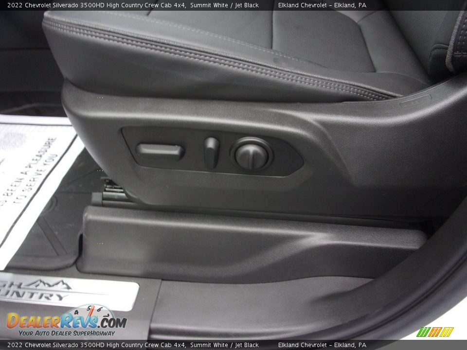 2022 Chevrolet Silverado 3500HD High Country Crew Cab 4x4 Summit White / Jet Black Photo #20