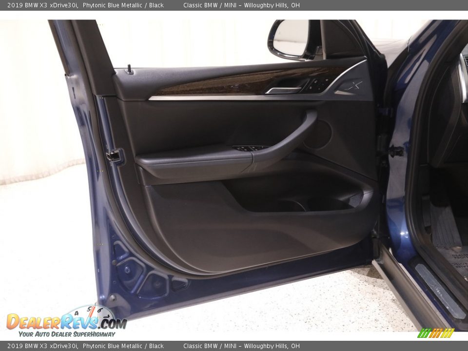 2019 BMW X3 xDrive30i Phytonic Blue Metallic / Black Photo #4